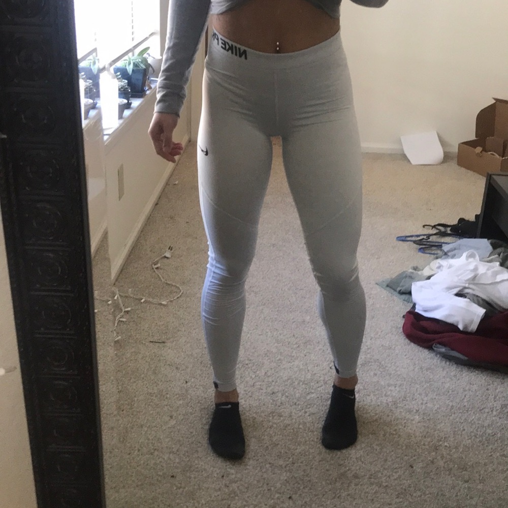 Nike Pro Icey Blue leggings